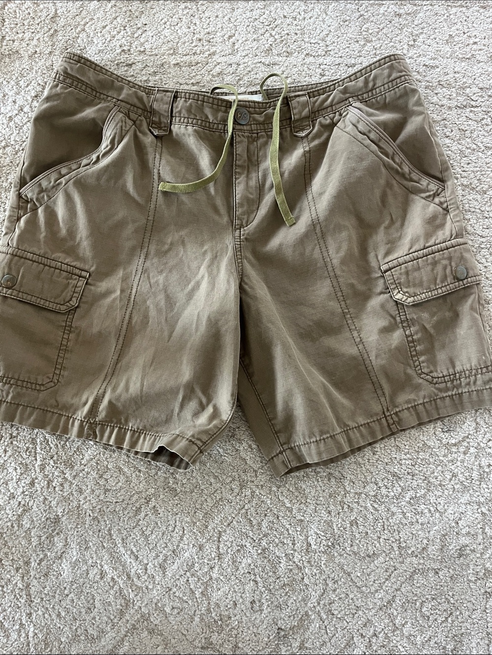 Eddie Bauer Navy and Khaki Cargo Shorts Duo - Picture 7 of 12